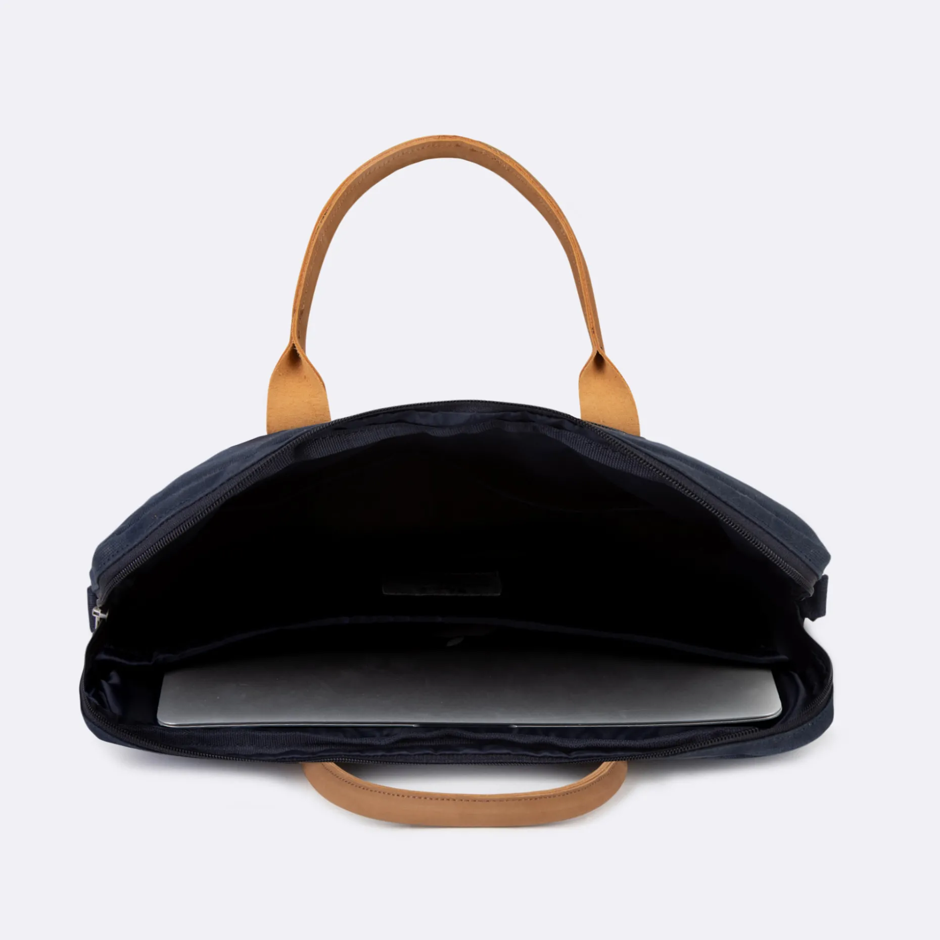 Sac D'Ordinateur Bleu & Marron