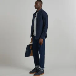 Sac D'Ordinateur Bleu & Marron