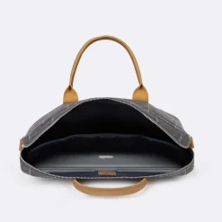 Sac D'Ordinateur En Laine Gris Laptop