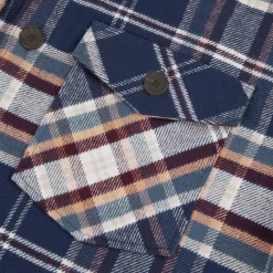 Surchemise Bleue & Bordeaux