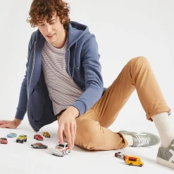 Sweat A Capuche Bleu