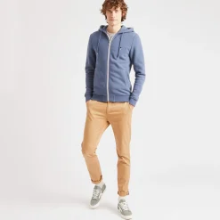 Sweat A Capuche Bleu