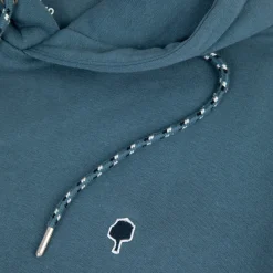 Sweat A Capuche Bleu