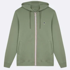 Sweat A Capuche Kaki