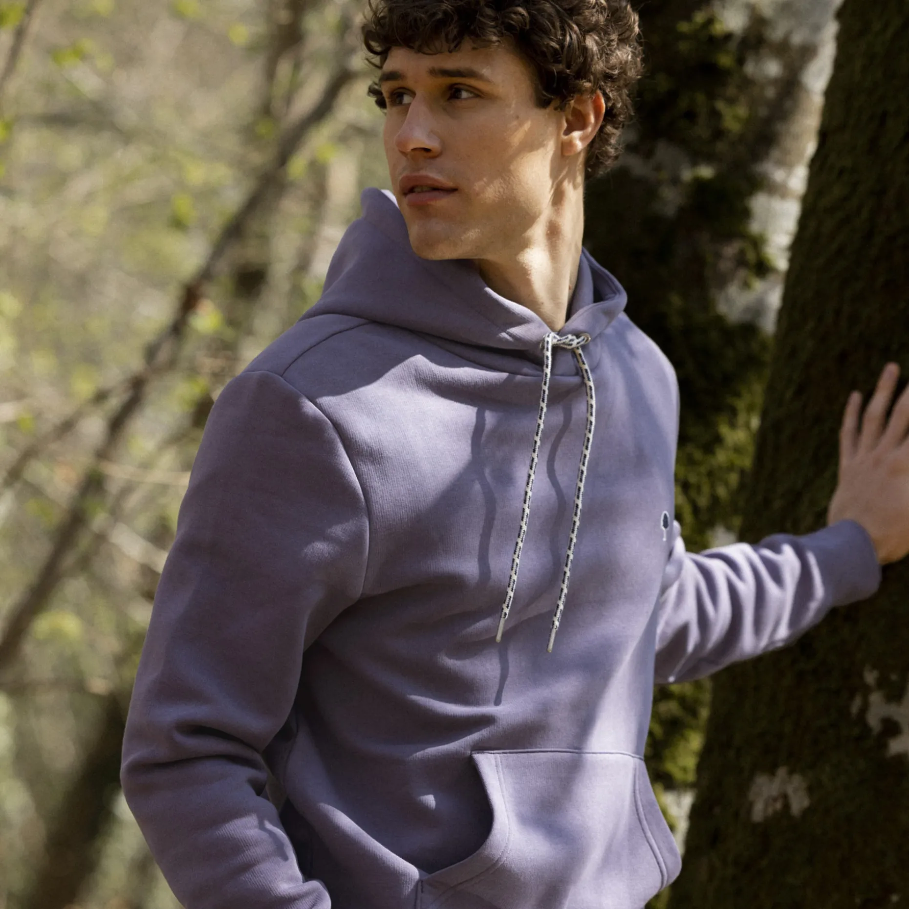 Sweat A Capuche Violet