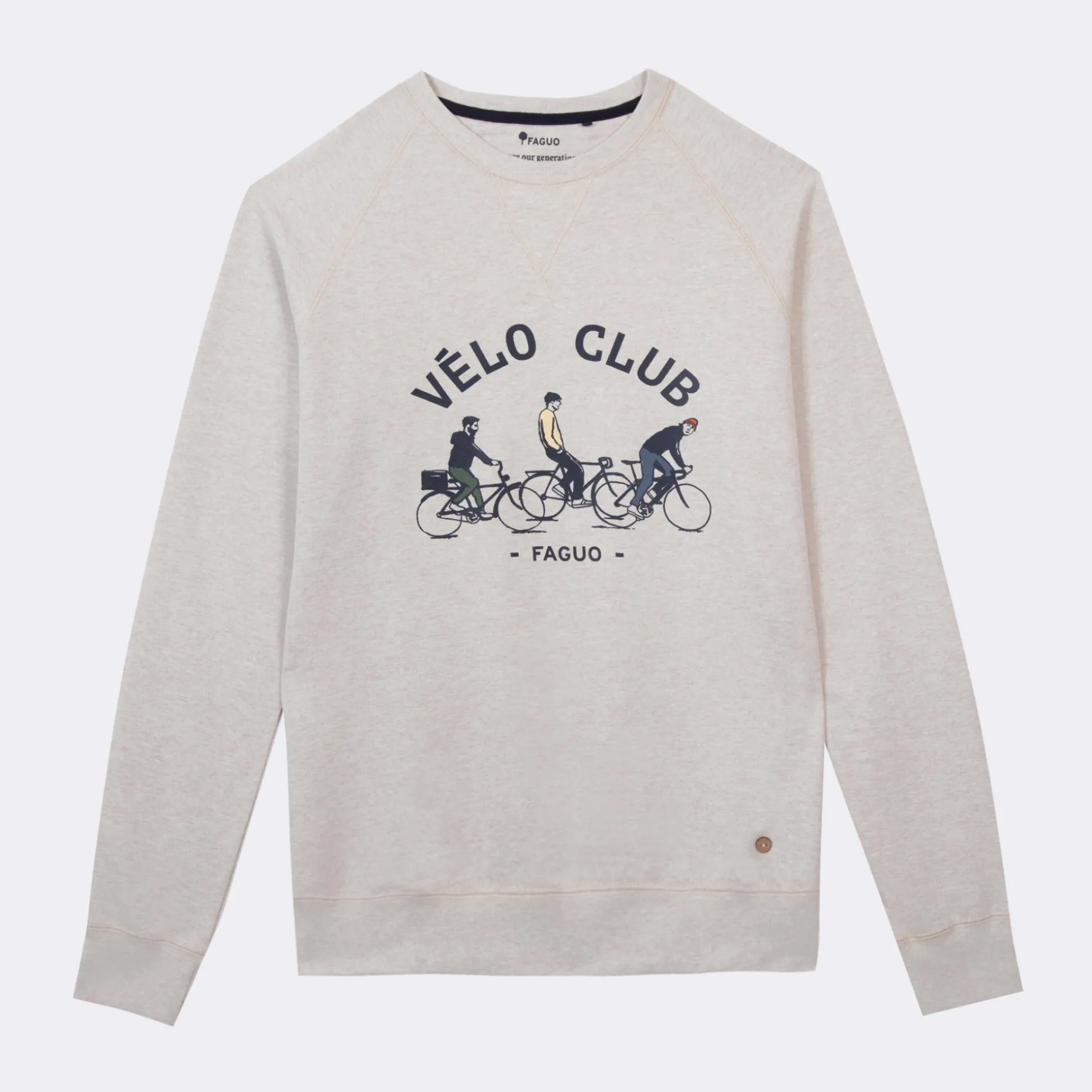 Sweat Beige Chine Velo Club