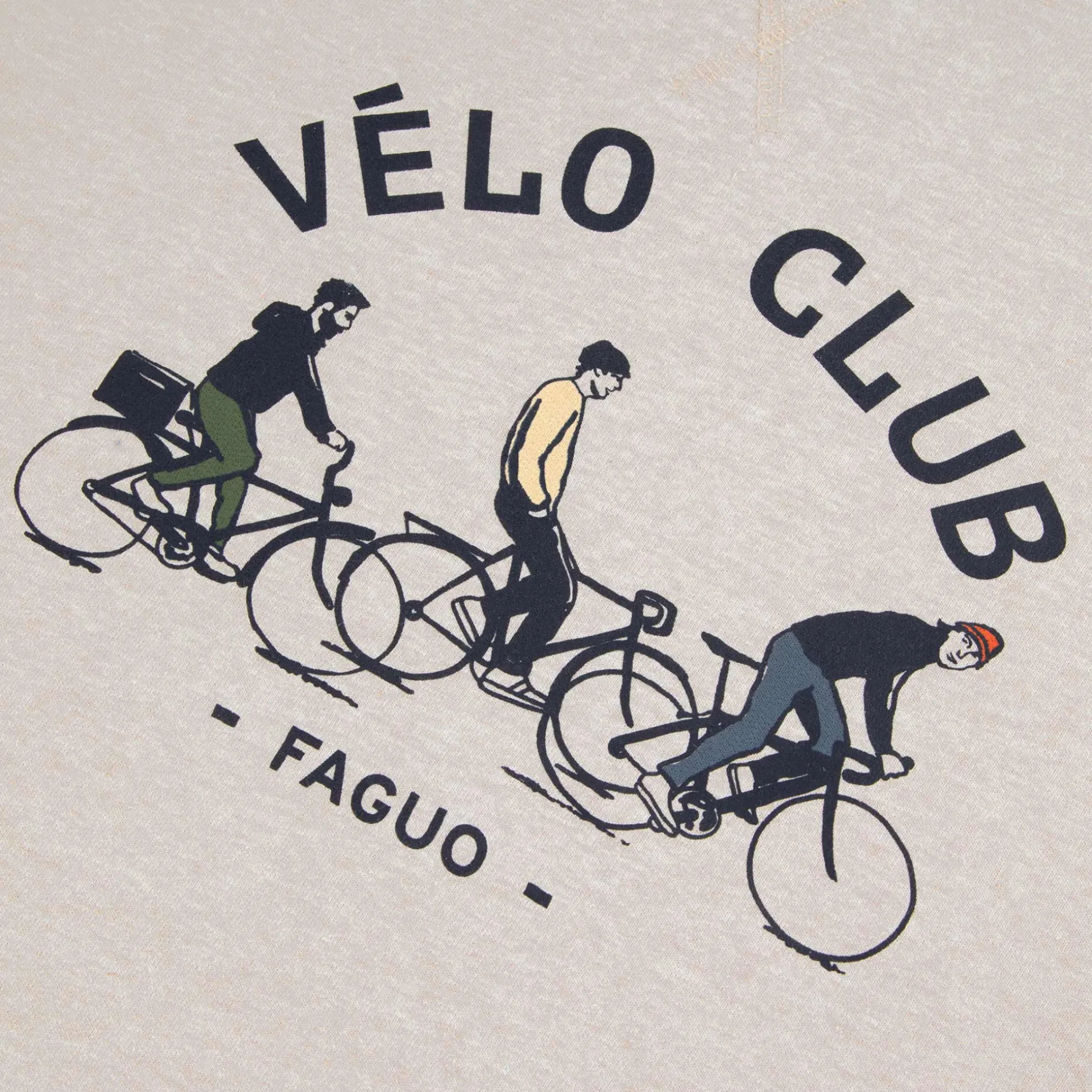 Sweat Beige Chine Velo Club