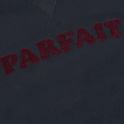 Sweat Col Rond Bleu Marine Parfait