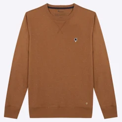 Sweat Col Rond Camel