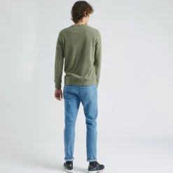 Sweat Col Rond Kaki