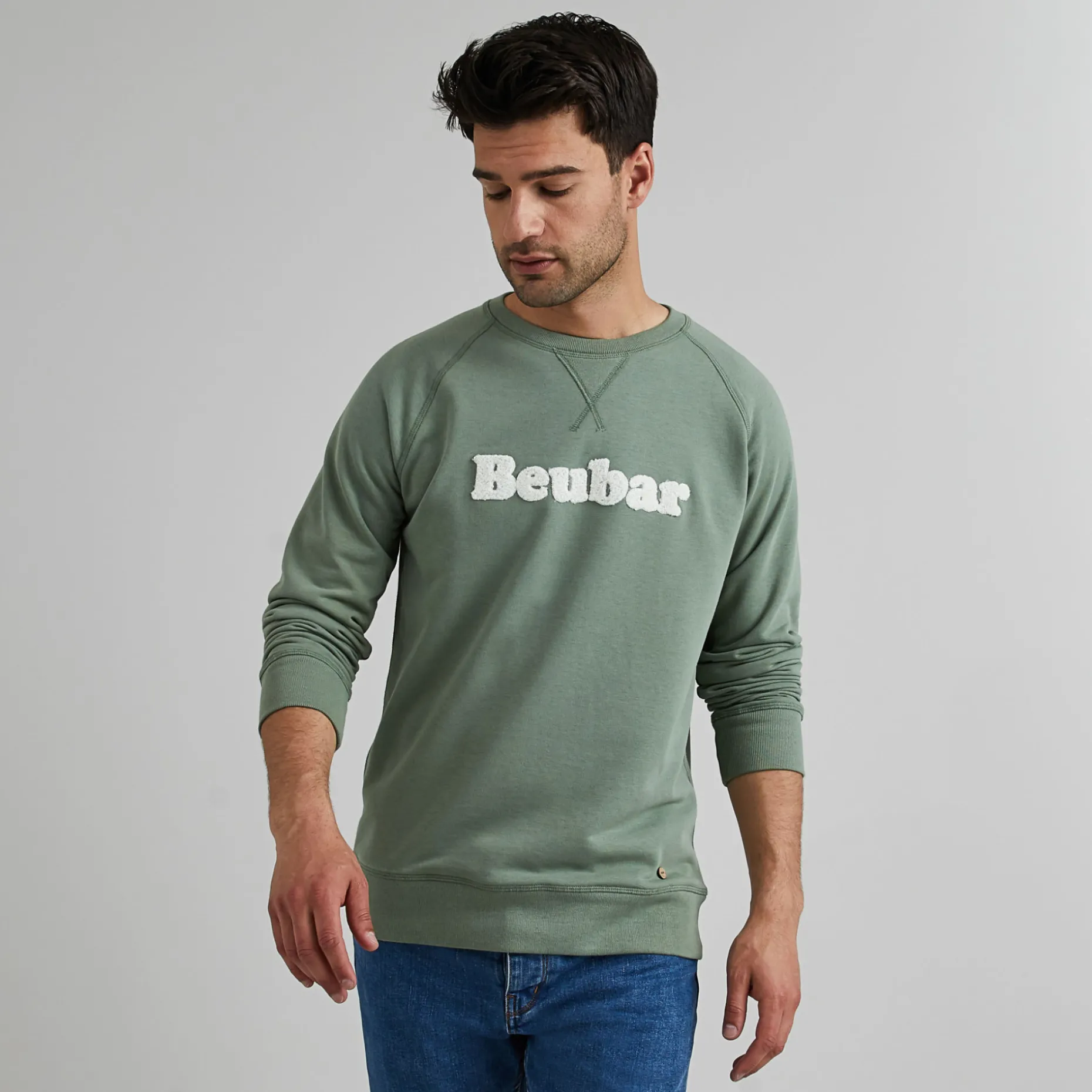 Sweatshirt Vert 'Beubar'