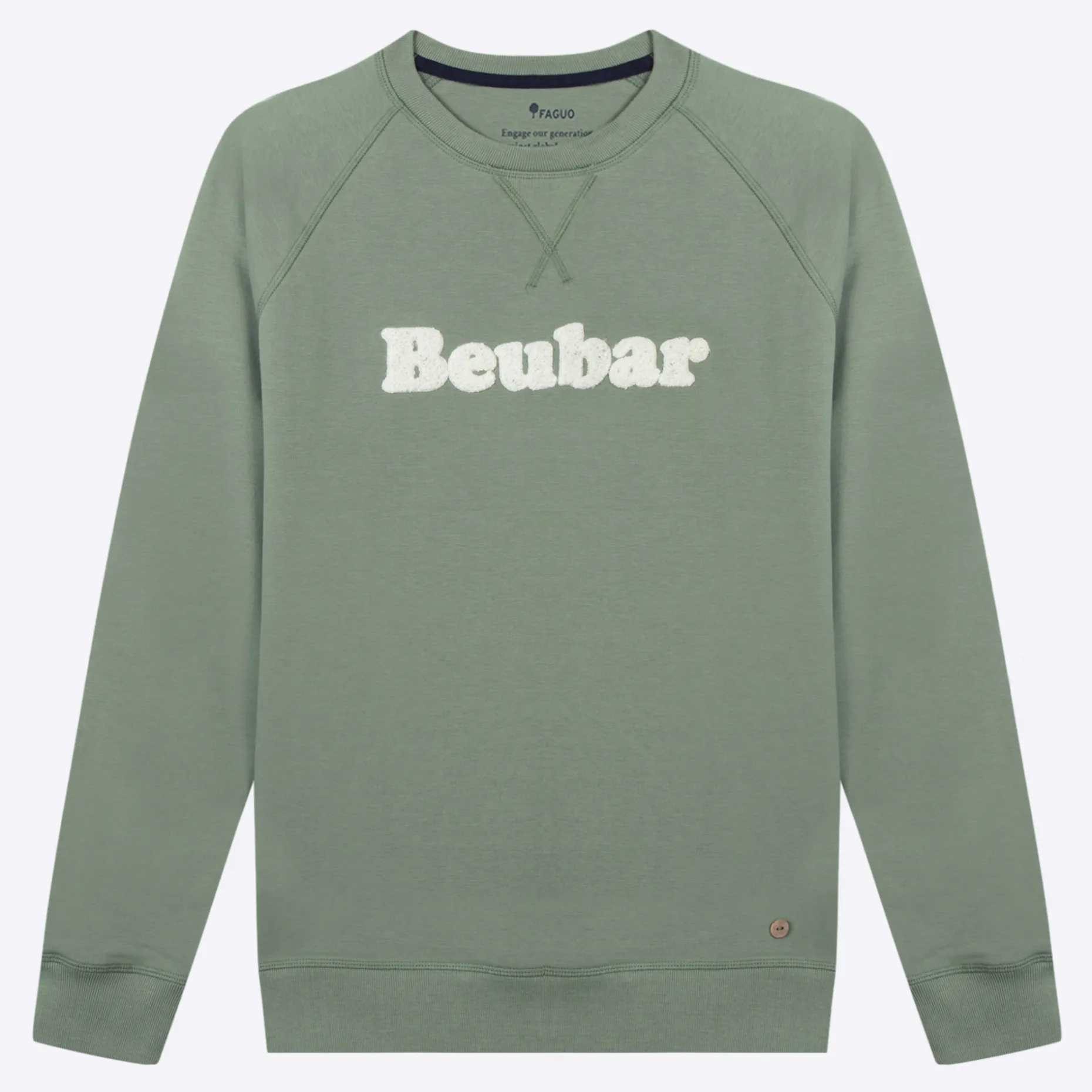 Sweatshirt Vert 'Beubar'