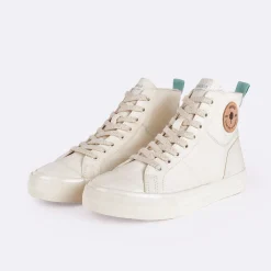 Tennis Ecrue & Vert D'Eau Vegan