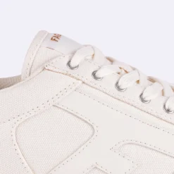 Tennis Ecrue Et Blanche Vegan