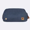 Trousse De Toilette En Polyester Recycle Bleu - Modele Washbag