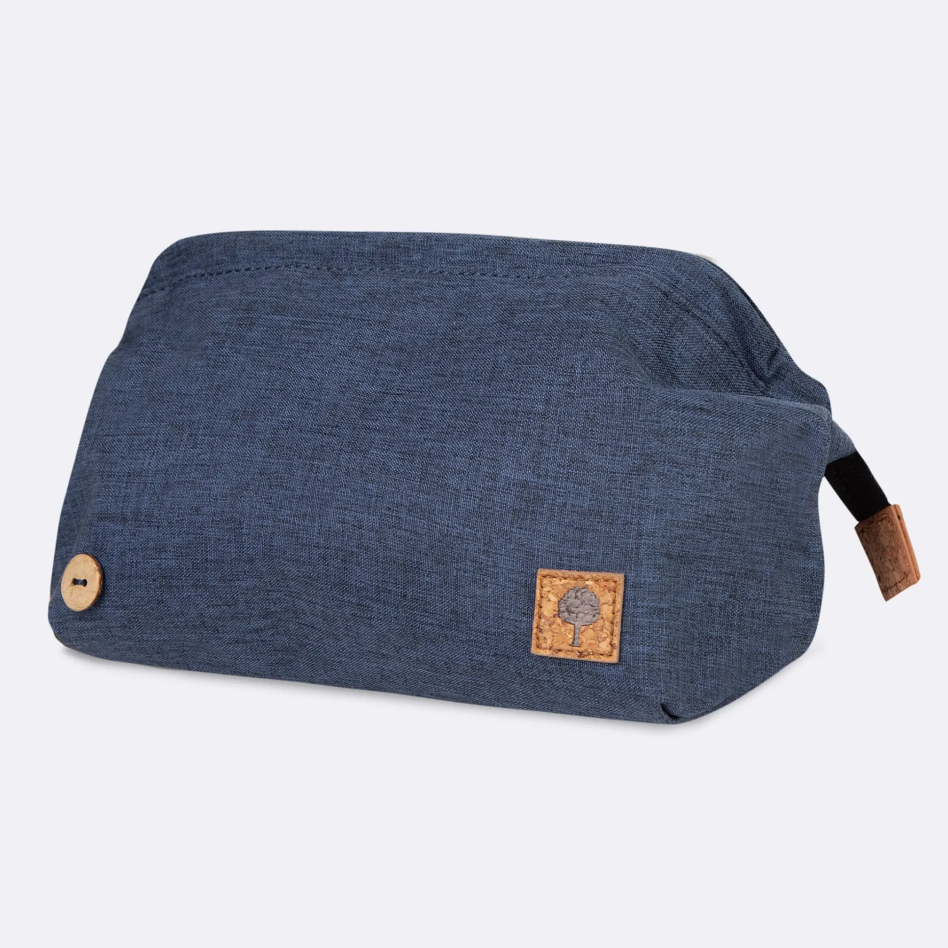 Trousse De Toilette En Polyester Recycle Bleu - Modele Washbag