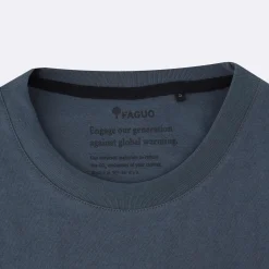 T-Shirt Col Rond Bleu Delave Pura Vida