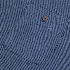 T-Shirt Col Rond Bleu Fonce