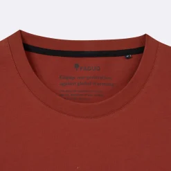 T-Shirt Col Rond Rouge