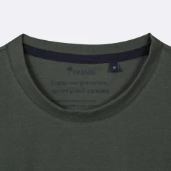 T-Shirt Col Rond Vert Fonce Into The Woods