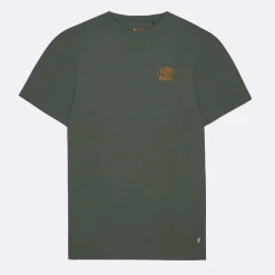 T-Shirt Col Rond Vert Fonce