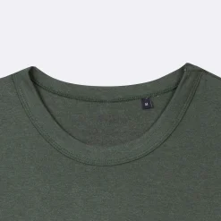 T-Shirt Col Rond Vert Fonce