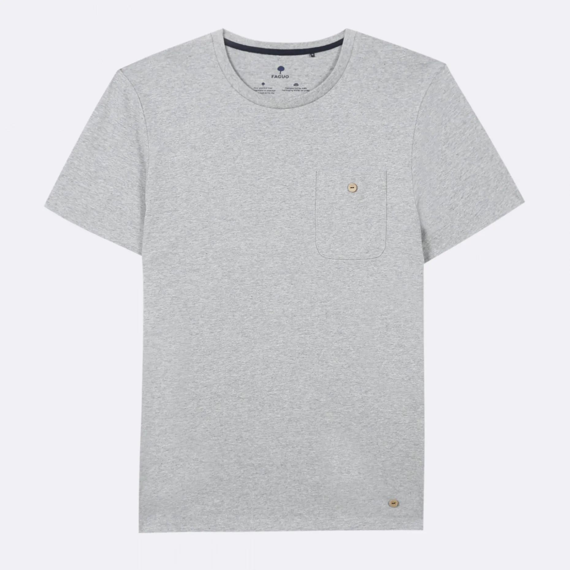 T-Shirt Gris Clair