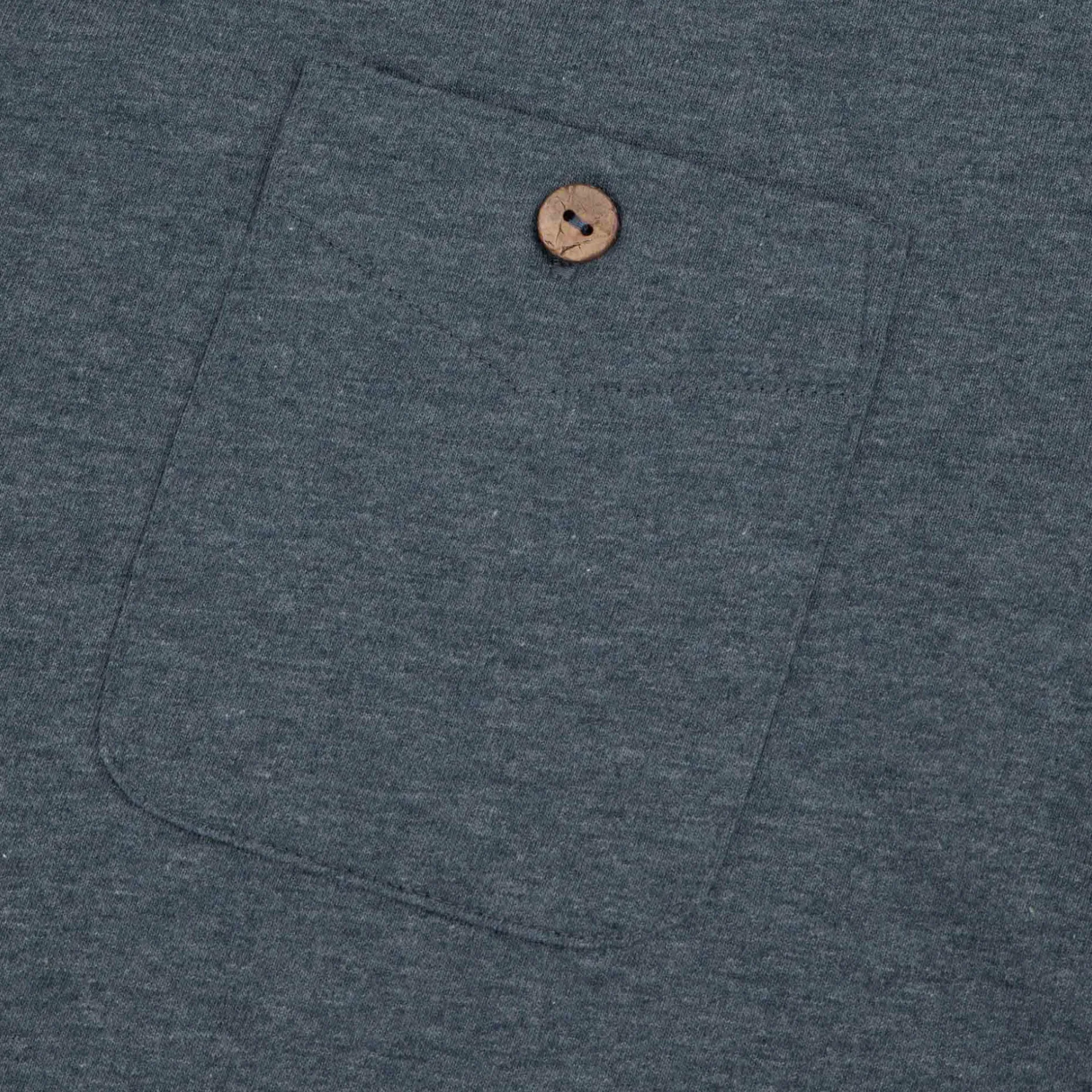 T-Shirt Manches Longues Bleu Gris