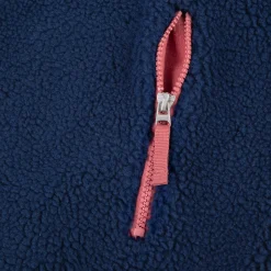 Veste Sherpa Bleu Indigo